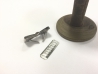 Anstecker / Taschenanstecker Schleife Silber