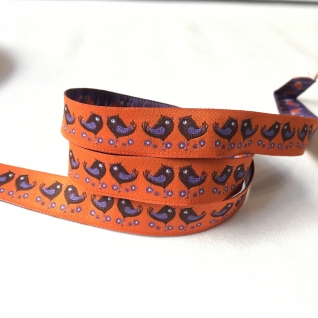 R Webband Birdy Orange By BeaLena 15mm