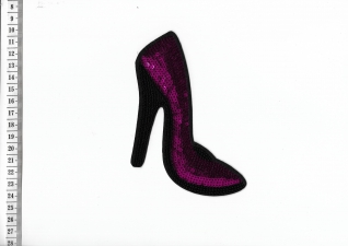 Applikation High Heel Pink