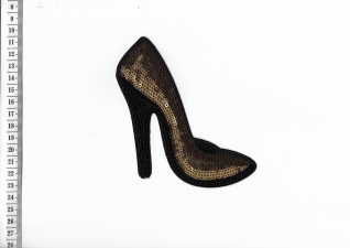 Applikation High Heel Gold