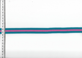 R Fashion Stripe retro blau/pink 20mm