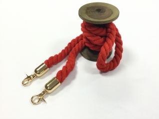 Kordel-Taschenkette Rot
