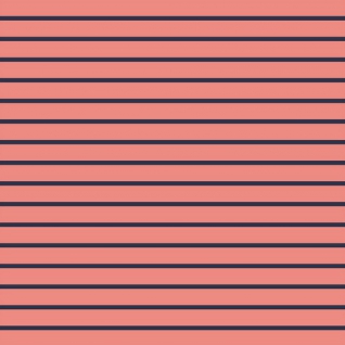 R French Terry stripes pink - navi