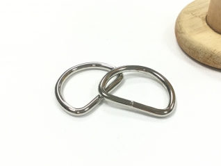 D-Ring Silber 3cm x 2,2cm