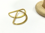 D-Ring Gold 4cm N