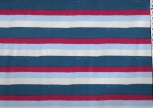 R Baumwoll Jersey streifen blau/hellblau/beige/rot klein
