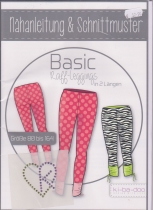 Basic Raff-Legging Schnittmuster Ki-ba-doo