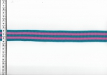 R Fashion Stripe retro blau/pink